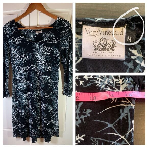 Very Vineyard Dresses & Skirts - Very Vineyard Dress Women Medium Stretch Preppy Martha's Vineyard Edgartown Shop
